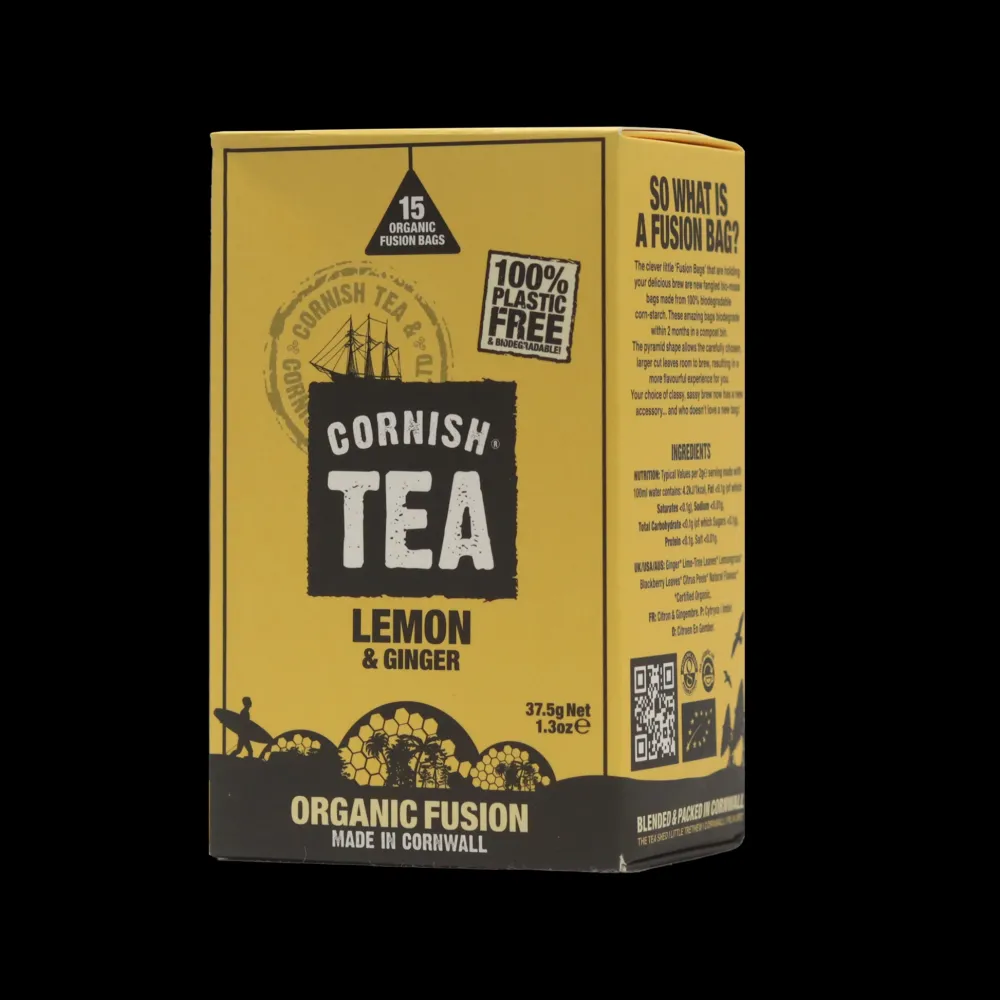 Cornish Tea Co. Other Favourites|Lemon & Ginger Herbal Fusion 15s