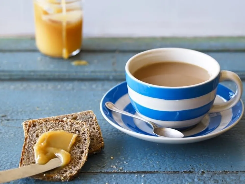 Cornishware Cornishware|Teacups & Saucers|Blue Breakfast Cup & Saucer