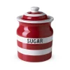 Cornishware Storage Jars|Cornishware|Red Sugar Storage Jar
