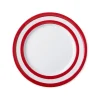 Cornishware Cornishware|Tea Plates|Red Side Plate