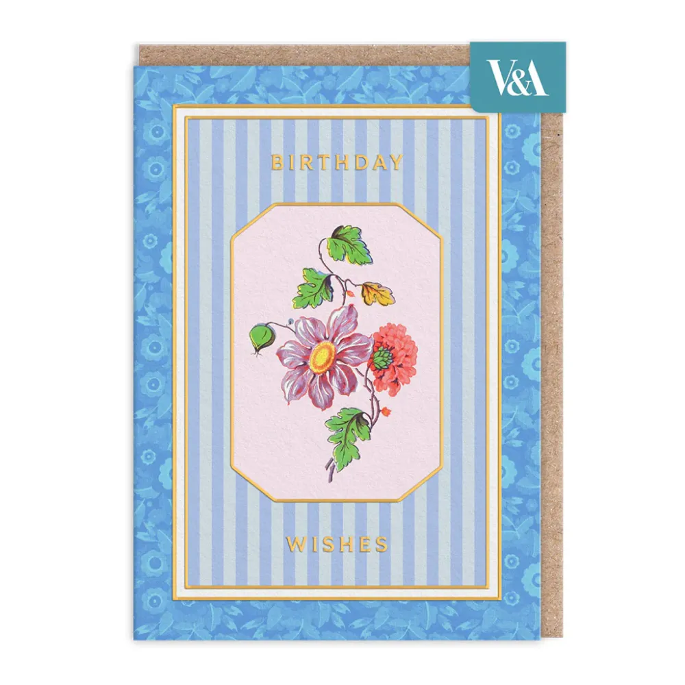 Greeting Cards|Cottagecore Flower on a Vine Birthday Card