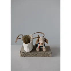 Soft Toys|Toys|Cotton Removable Dachshund in Carrier