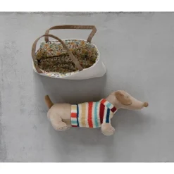 Soft Toys|Toys|Cotton Removable Dachshund in Carrier