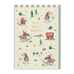 Greeting Cards|Cowboy Wild Birthday Card