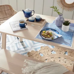 Denby Pottery Denby|Blue Haze Coupe Medium Plate