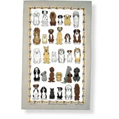 Tea Towels|Dogs Arrived Tea Towel
