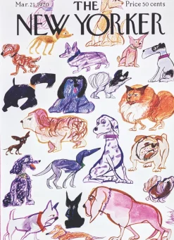 Greeting Cards|Dogs New Yorker Cover Greeting Card