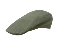 Hats|Donegal Touring Cap in Green Linen