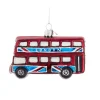 Souvenirs|Double Decker Glass Ornament