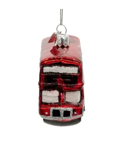Souvenirs|Double Decker Glass Ornament