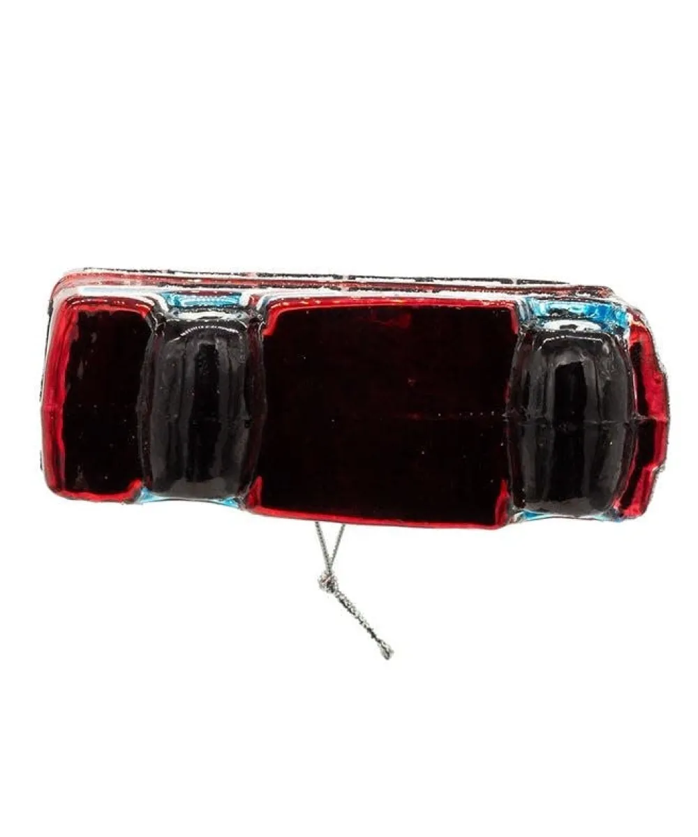 Souvenirs|Double Decker Glass Ornament