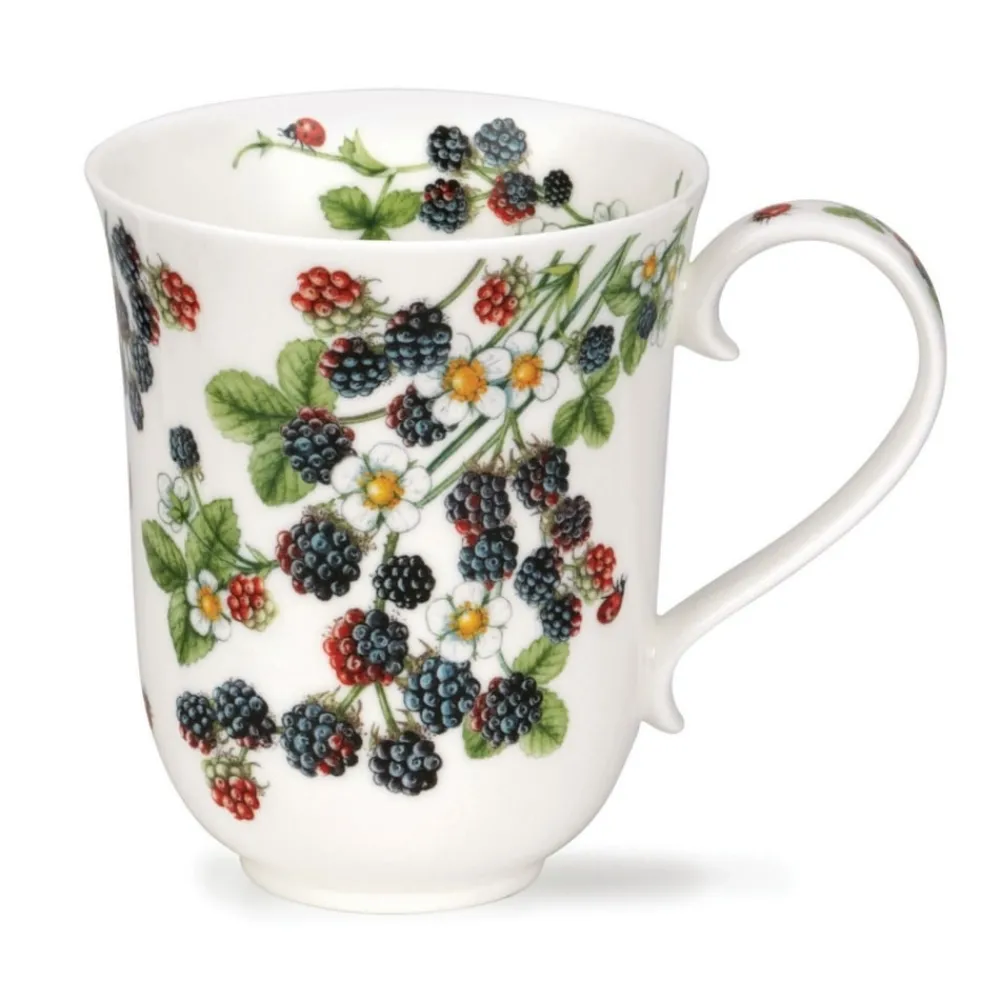 Dunoon Shape: Braemar|Braemar Wild Blackberries Mug