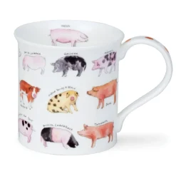 Dunoon Shape: Bute|Bute Animal Breeds Pig Mug