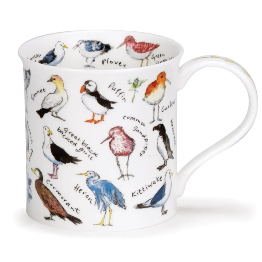 Dunoon Shape: Bute|Bute Birdlife Coastal Birds Mug