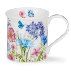 Dunoon Shape: Bute|Bute Meadow Breeze Blue Mug