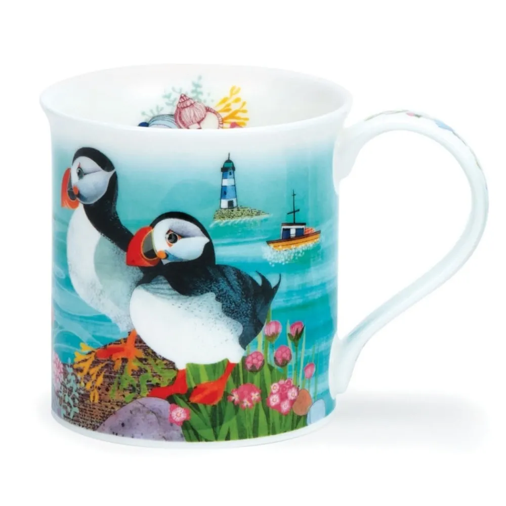 Dunoon Shape: Bute|Bute Seashore Puffin Mug