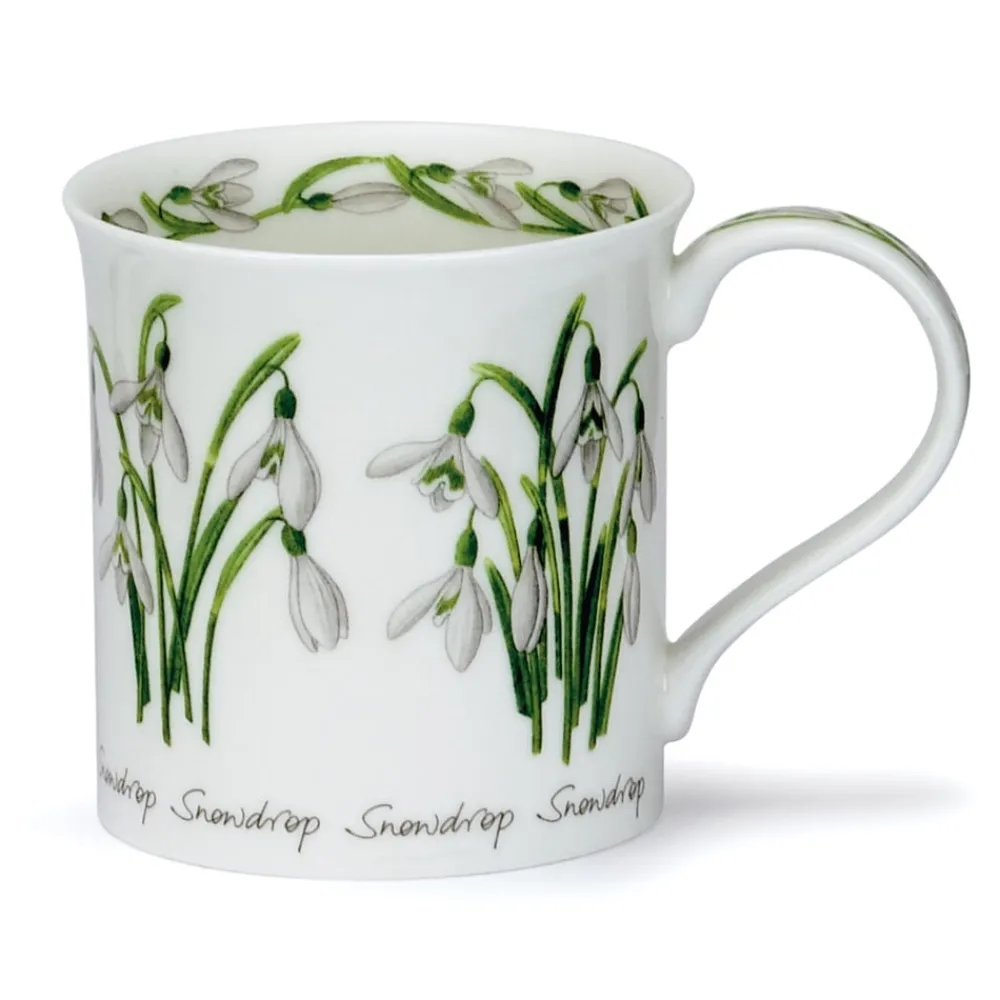 Dunoon Shape: Bute|Bute Spring Flowers Snowdrop Mug