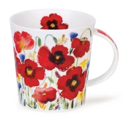 Dunoon Shape: Cairngorm|Cairngorm Campagne Poppy Mug