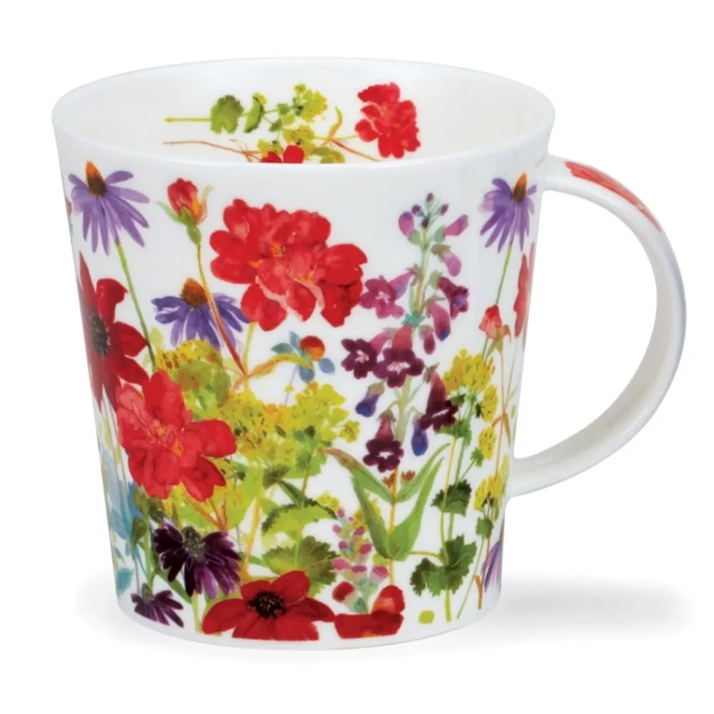Dunoon Shape: Cairngorm|Cairngorm Cottage Border Red Mug