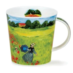 Dunoon Shape: Cairngorm|Cairngorm Giverny Poppyfield Mug