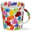 Dunoon Shape: Cairngorm|Cairngorm Orange Blobs! Mug