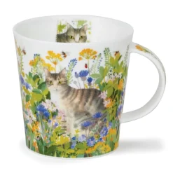 Dunoon Shape: Cairngorm|Cairngorm Pretty Paws Tabby Mug