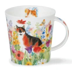 Dunoon Shape: Cairngorm|Cairngorm Pretty Paws Tortoiseshell Mug