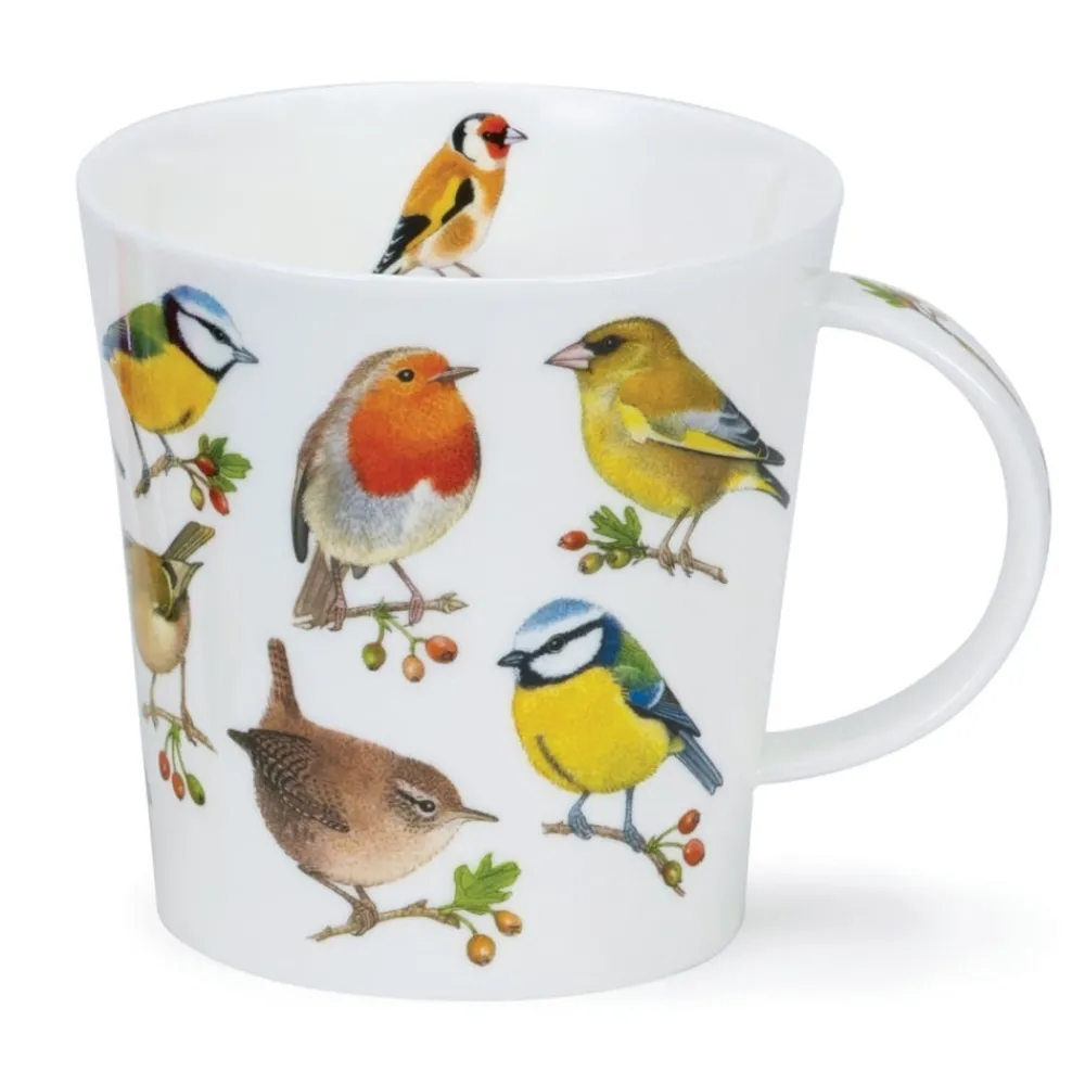 Dunoon Shape: Cairngorm|Cairngorm Song Bird Berries Mug
