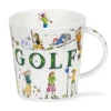 Dunoon Shape: Cairngorm|Cairngorm Sporting Antics Golf Mug