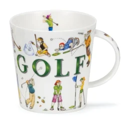 Dunoon Shape: Cairngorm|Cairngorm Sporting Antics Golf Mug