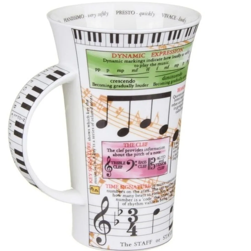 Dunoon Shape: Glencoe|Glencoe Music Mug