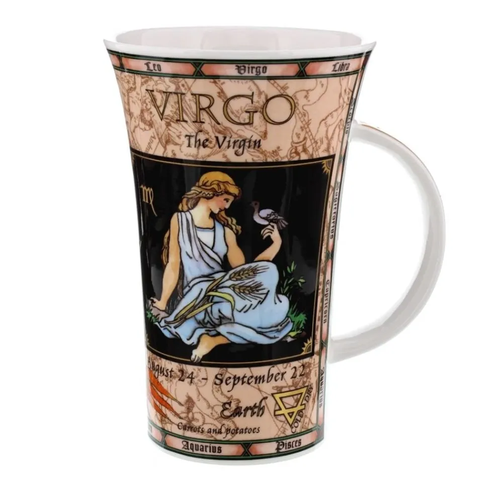 Dunoon Shape: Glencoe|Glencoe Zodiac Virgo Mug
