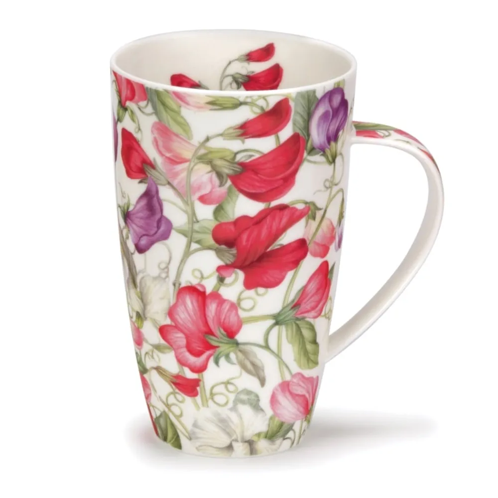 Dunoon Shape: Henley|Henley Sweet Peas Mug