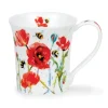 Dunoon Shape: Jura|Jura Busy Bees Poppy Mug
