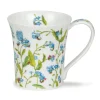 Dunoon Shape: Jura|Jura Forget-Me-Nots Blue Mug