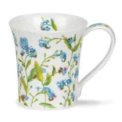 Dunoon Shape: Jura|Jura Forget-Me-Nots Blue Mug