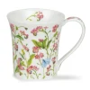 Dunoon Shape: Jura|Jura Forget-Me-Nots Pink Mug