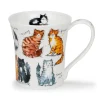 Dunoon Shape: Jura|Jura Messy Cats Mug