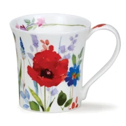 Dunoon Shape: Jura|Jura Wild Garden Poppy Mug