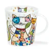 Dunoon Shape: Lomond|Lomond Blingers Cat Mug