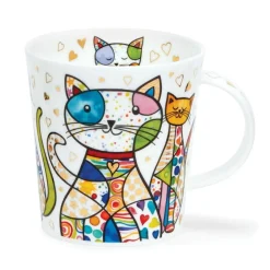 Dunoon Shape: Lomond|Lomond Blingers Cat Mug
