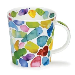 Dunoon Shape: Lomond|Lomond Blobs! Green Mug