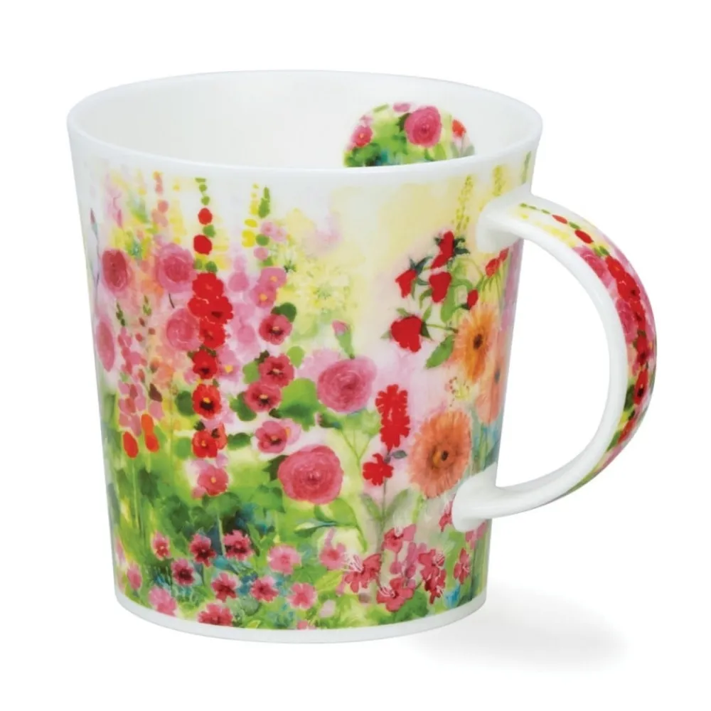 Dunoon Shape: Lomond|Lomond Cottage Garden Pink Mug