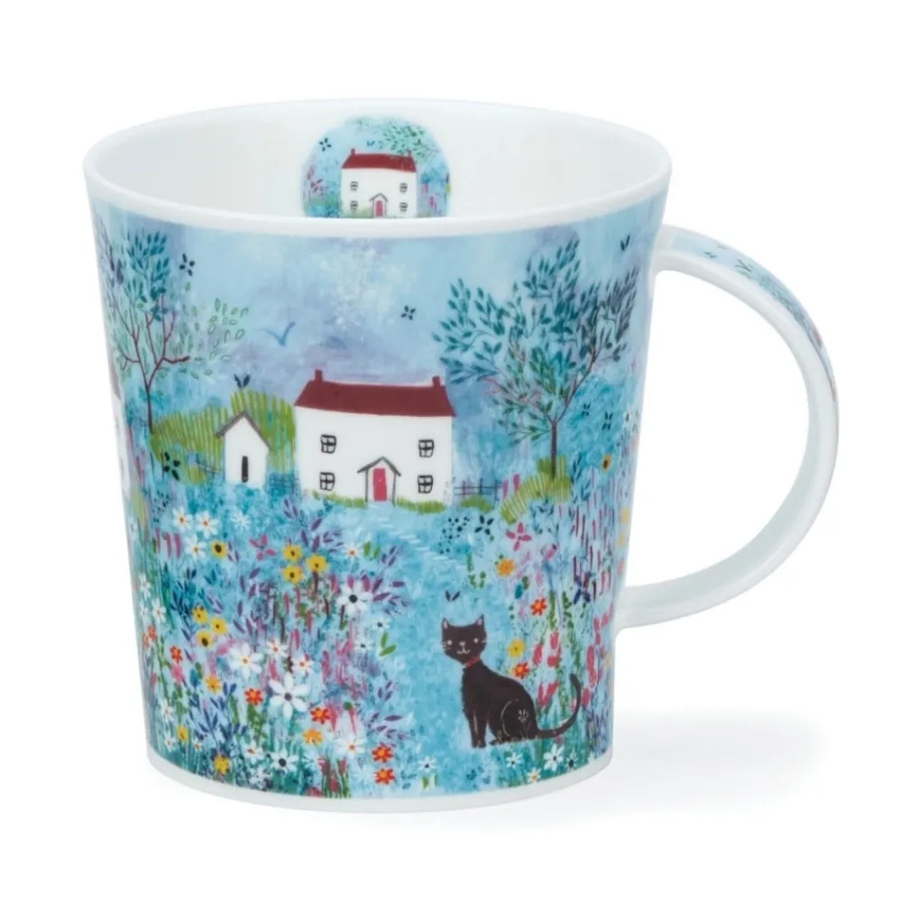 Dunoon Shape: Lomond|Lomond Cottage Walk Cat Mug