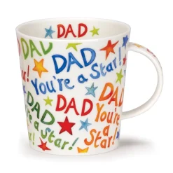 Dunoon Shape: Lomond|Lomond Dad You're a Star Mug