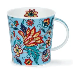 Dunoon Shape: Lomond|Lomond Jacobean Blue Mug
