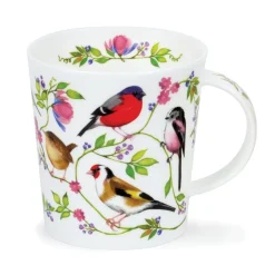 Dunoon Shape: Lomond|Lomond Morning Chorus Goldfinch Mug