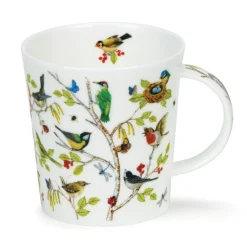 Dunoon Shape: Lomond|Lomond Secret Wood Woodpecker Mug