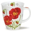 Dunoon Shape: Nevis|Nevis Botanical Sketch Poppy Mug