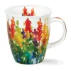 Dunoon Shape: Nevis|Nevis Bright Blooms Spire Mug